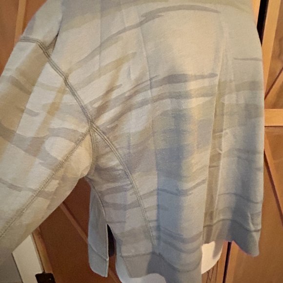 Z Supply Modern Weekender Sweatshirt - Light Green Camo - Picture 2 of 4